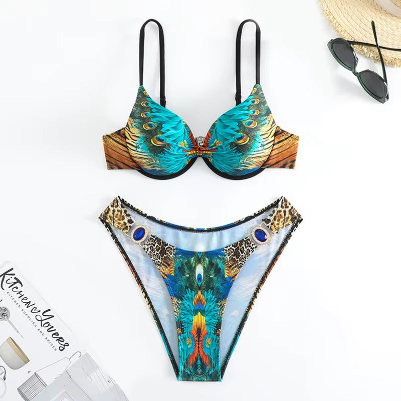 VERDANT TROPICAL BIKINI