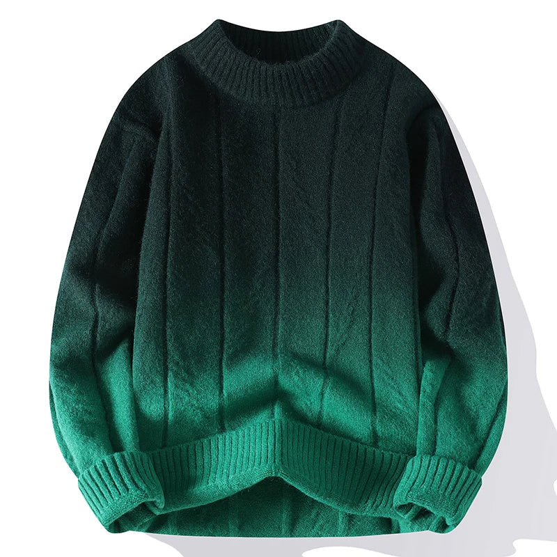 Cascade Ombré Crewneck